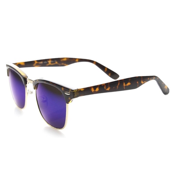 new Half Frame Horn Rim Sunnies ☀︎︎Tortoise - Picture 3 of 6